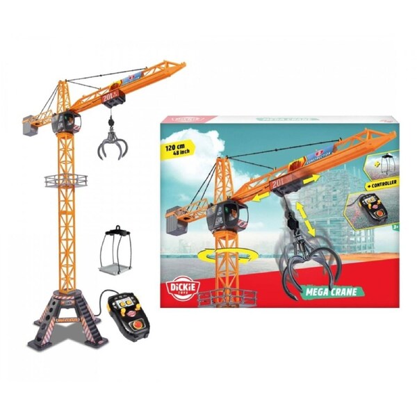 Dickie Toys Construction Mega Crane Toy