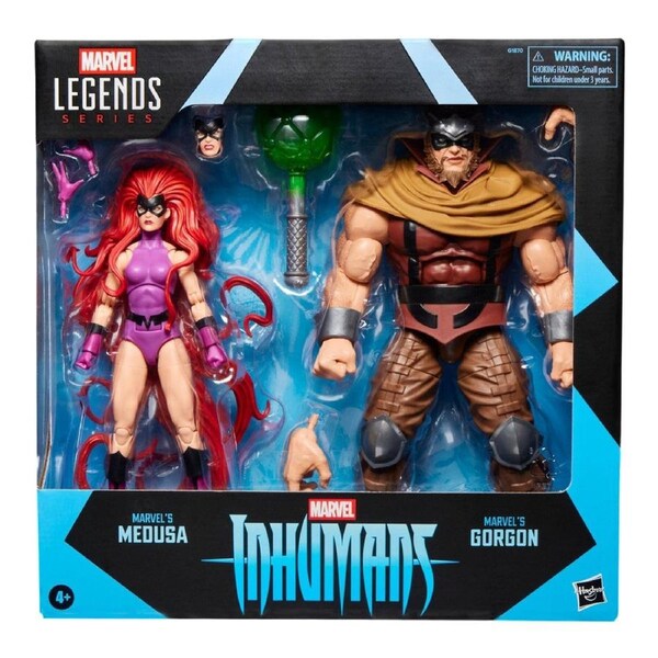 Marvel Legends Series Inhumans Marvel's Medusa and Marvel's Gorgon Action Figure 2 Pack