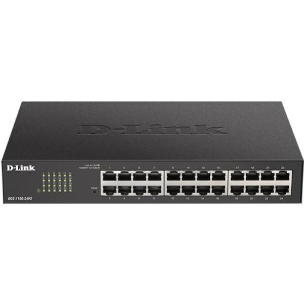 D-Link 24-Port Gigabit Smart Managed Switch with 24 Mbps Ports
