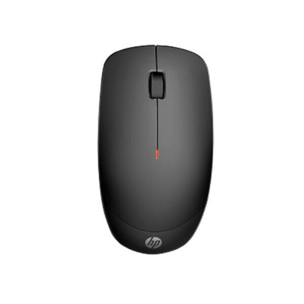 HP 235 -4E407UT- 3 Button Wireless Mouse 1600 DPI USB Dongle Black 2.4GHz (Replaces 4E407AA)