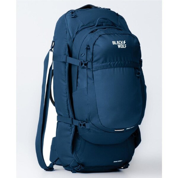 BlackWolf Grand Teton II 65 Travel Backpack w/ Detachable Bag in Gibraltar