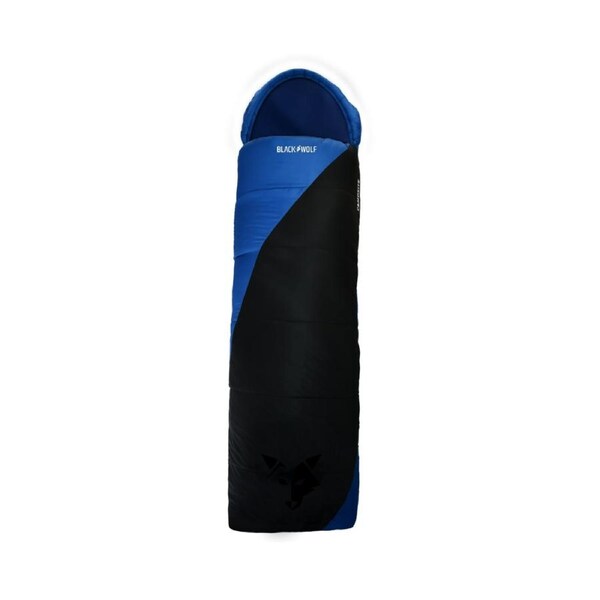 Campsite Summer +5 Sleeping Bag for Camping and Hiking in Marine Blue