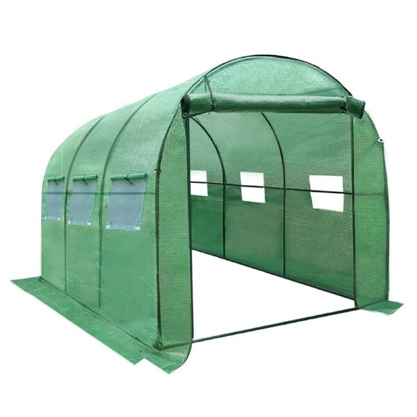 Greenhouse Walk in Green House Tunnel Plant Garden Shed Dome 3x2x2M