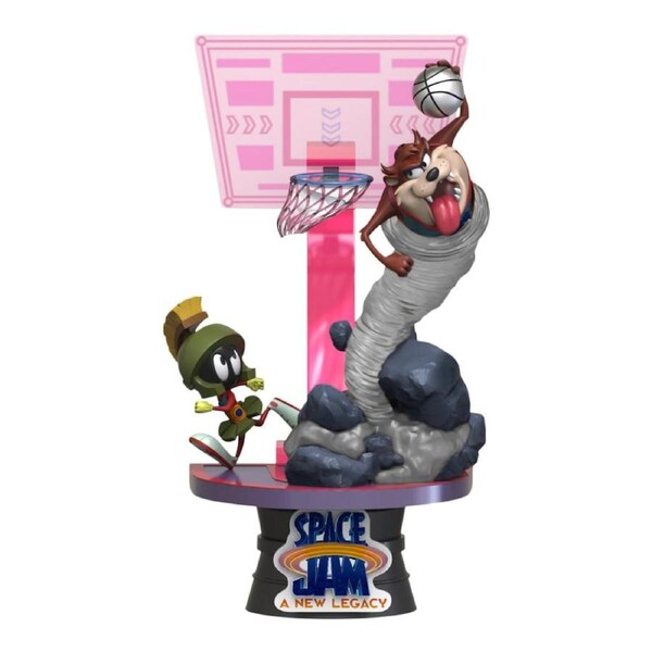 Beast Kingdom D-Stage Space Jam: A New Legacy Tasmanian Devil and Marvin the Martian Figure