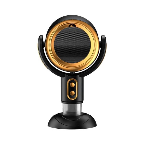 PuffHide Smoke Away Purifier Gold Rechargeable Fan Cleaner Home Air Use