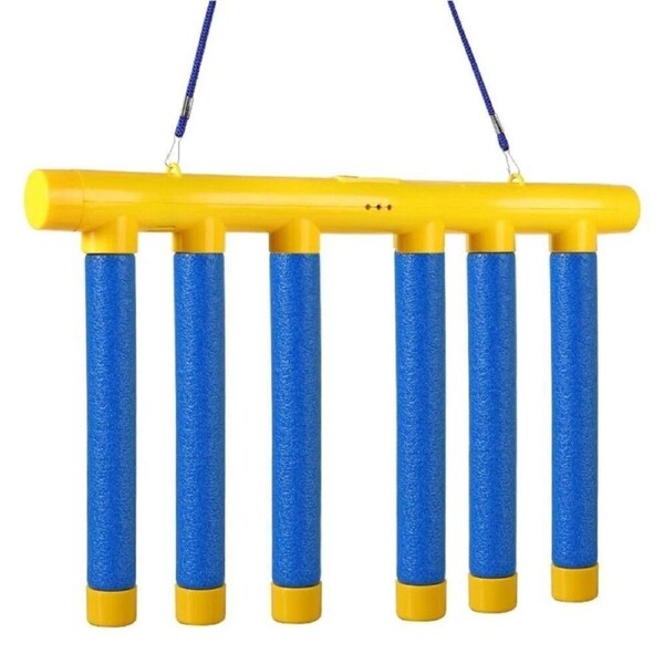 Funny Reflex Catching Game Sticks Training Toy Remote Yellow Action