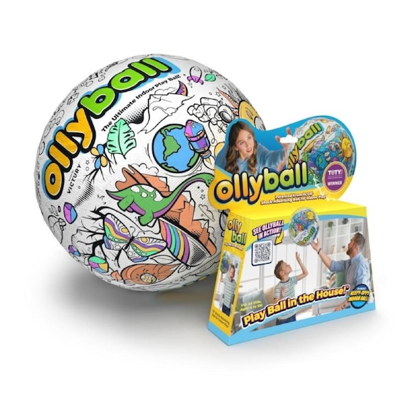 Ollyball Originals 100 Series Classic Customisable Indoor Ball 30g Assorted