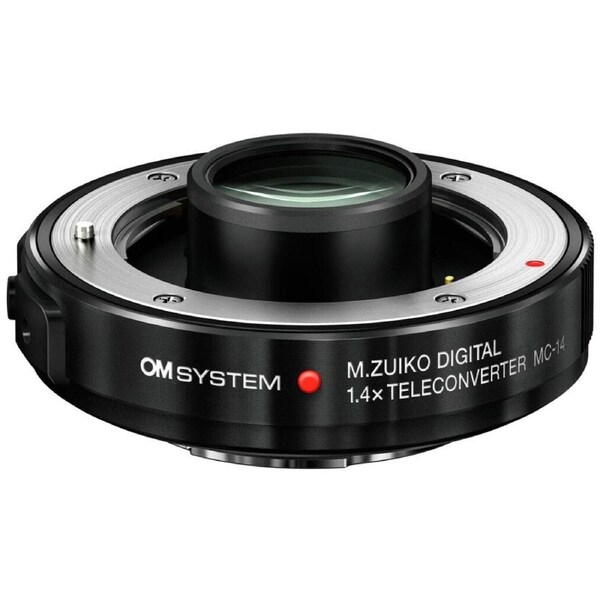 OM SYSTEM MC-14 1.4X Tele Converter Black Lens
