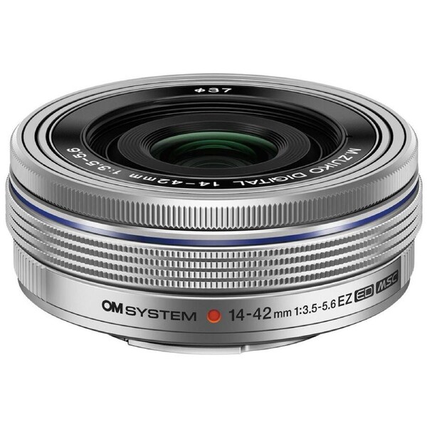 OM SYSTEM 14-42mm f/3.5-5.6 EZ Silver Lens