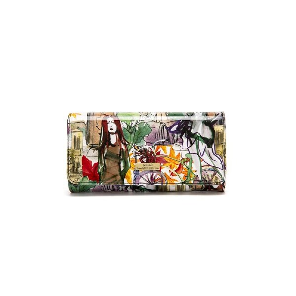 Serenade - WSF4201 Parisian Large Leather Wallet