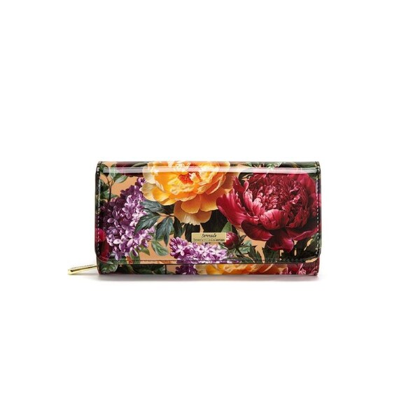 Serenade - WSF4101 Bouquet Large Leather Wallet -