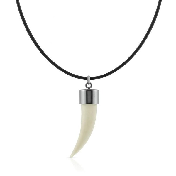 Saltwater Crocodile Tooth 50cm Necklace (Made in Australia)