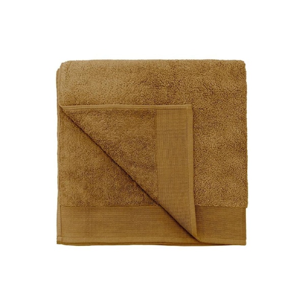Elvire Bath Sheet 80x160cm Tobacco