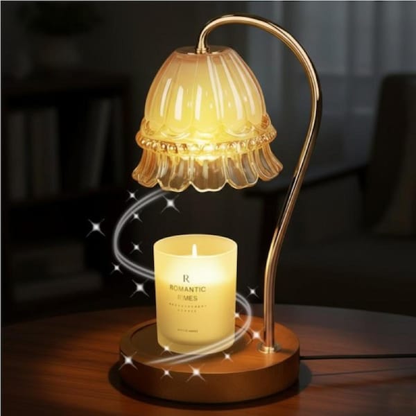 Candle Warmer Lamp Melting Wax Dimmable Adjustable Night Light Gift