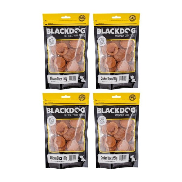Blackdog Chicken Discs 150g x 4pk