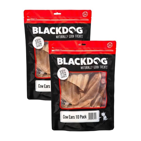 Blackdog Cow Ears 10 Pack x 2pk