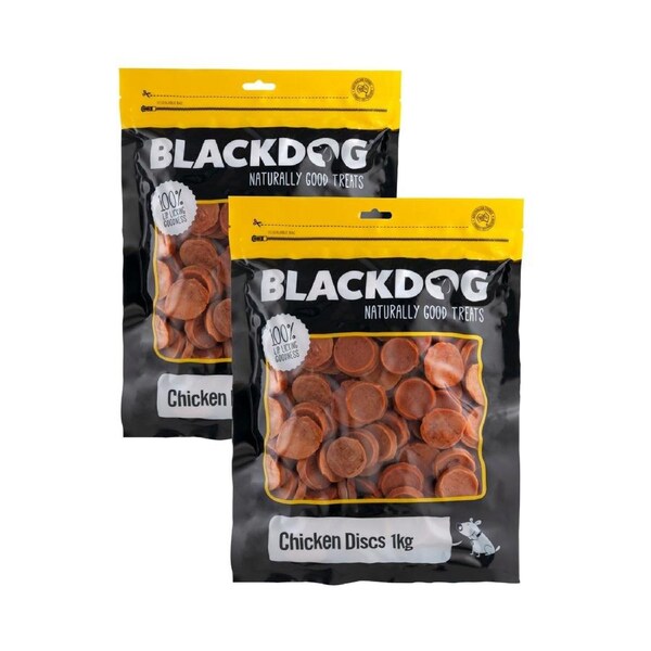 Blackdog Chicken Discs 1kg x 2kg