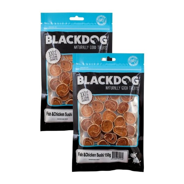 Blackdog Fish & Chicken Sushi 150g x 2pk