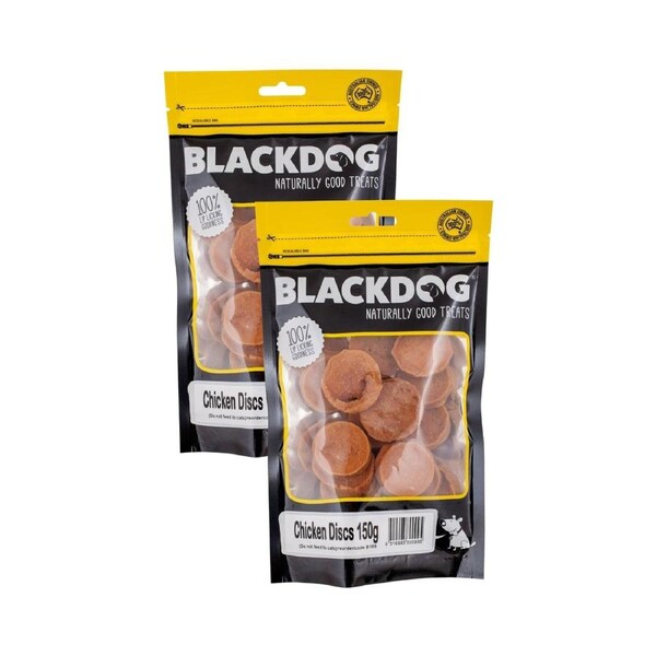 Blackdog Chicken Discs 150g x 2pk