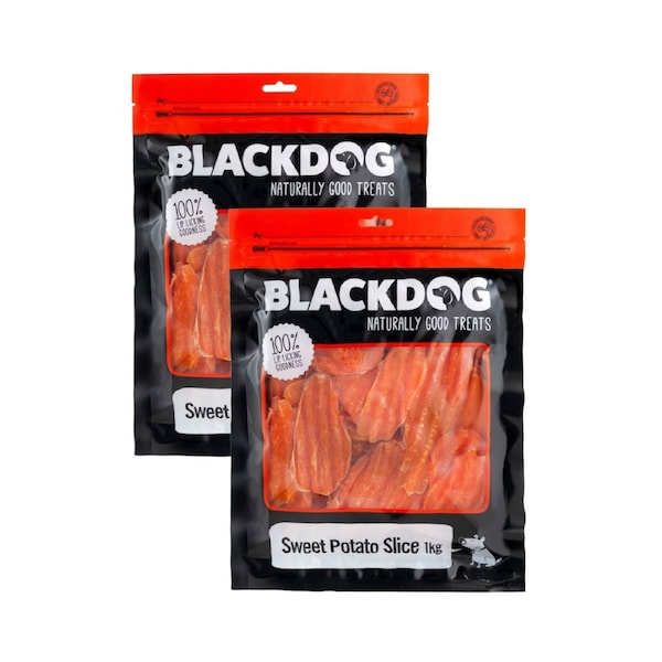 Blackdog Sweet Potato Slice 1kg x 2pk
