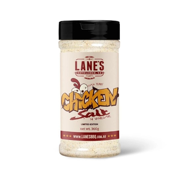 Lane's Vinegar Chicken Salt Pit Master Size BBQ Rub Seasoning