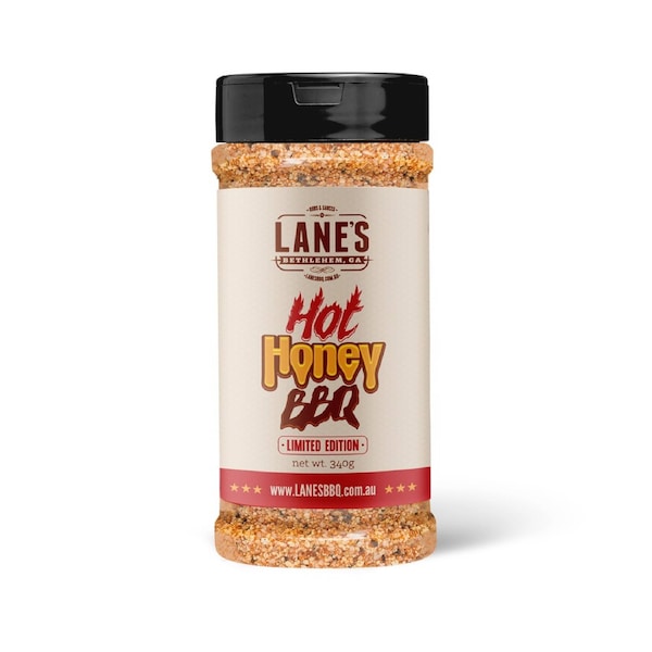 Lane's Honey BBQ Hot Pitmaster BBQ Rub Seasoning