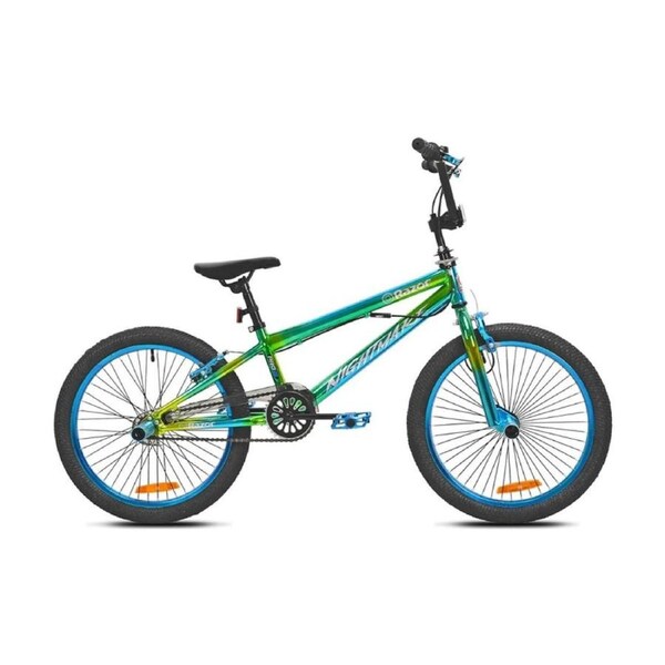 Razor 20-inch Nightmare Freestyle BMX Yellow & Green Bike/Bicycle ...