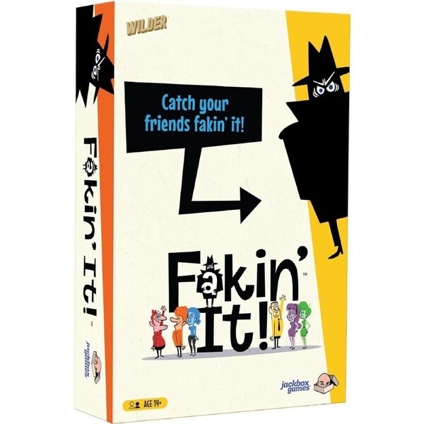 Jackbox Games Fakin' It Board Game
