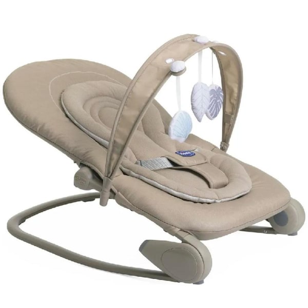 Chicco Rocker: Hoopla Bouncer Re Lux Beige