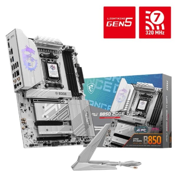MSI MPG B850 EDGE TI WIFI AMD ATX Motherboard