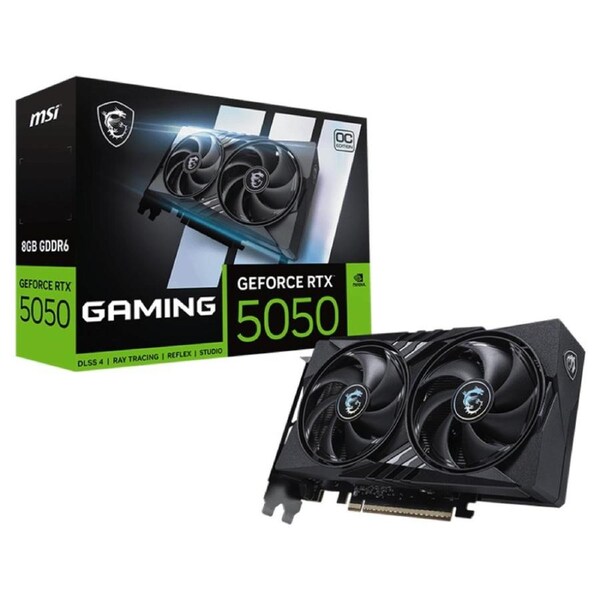 [G5050-8GC] MSI GeForce RTX 5050 8G Gaming OC Graphics Card