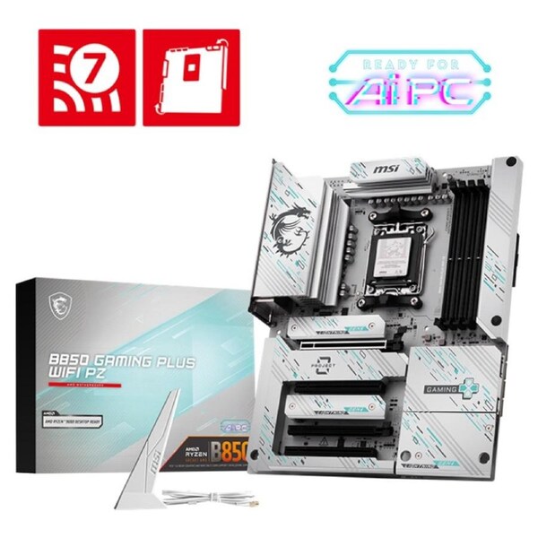 MSI B850 GAMING PLUS WIFI PZ AMD ATX Motherboard