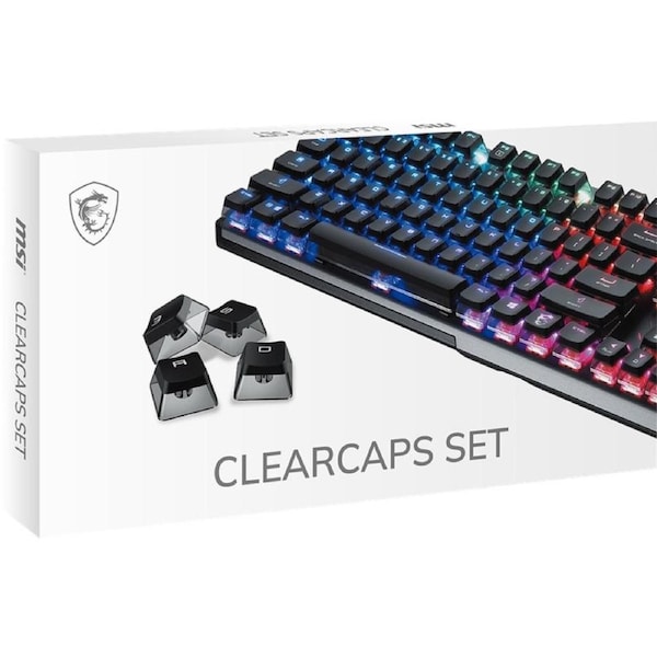 [CLEARCAPS SET] MSI Mechanical Keyboard ClearCaps