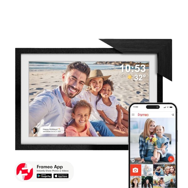 SOHO 10.1" FULL HD DIGITAL PHOTO FRAME WITH WI-FI (ADD-ON FRAME INCLUDED)