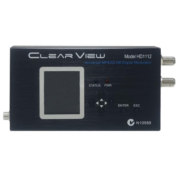ClearView HD1112U Universal MPEG2 Single HD DVBT Modulator