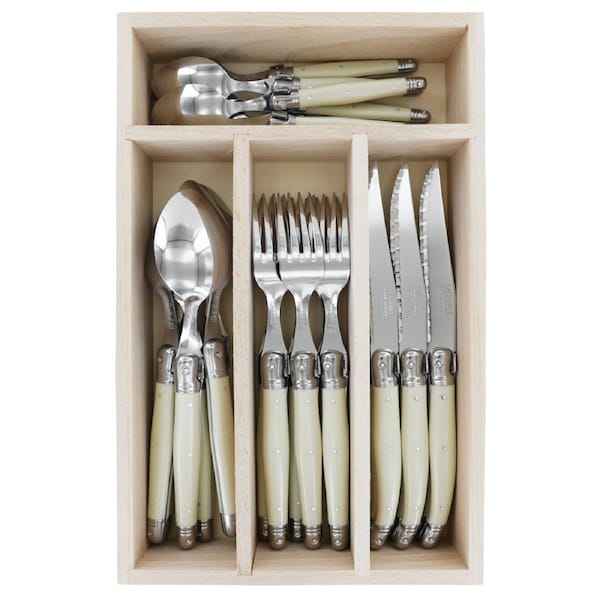 Andre Verdier 24 Piece? Cutlery Set - Ivory