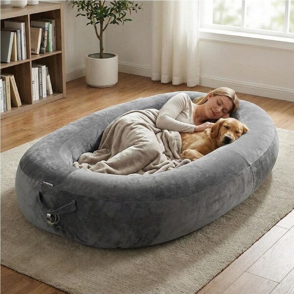 Advwin Human Dog Bed Inflatable Human Dog Bed