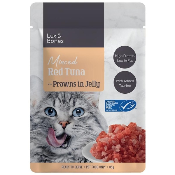 Lux & Bones - Red Tuna with Prawn 85g