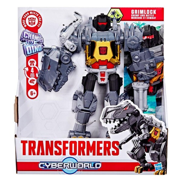 Hasbro Transformers Cyberworld Chomp and Battle Grimlock Action Playset 6y+