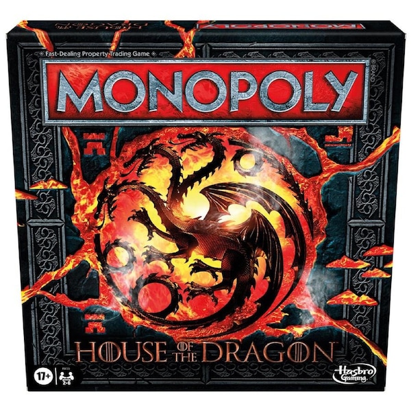Hasbro Monopoly House of the Dragon Board Game Fantasy Strategy Edition 17y+