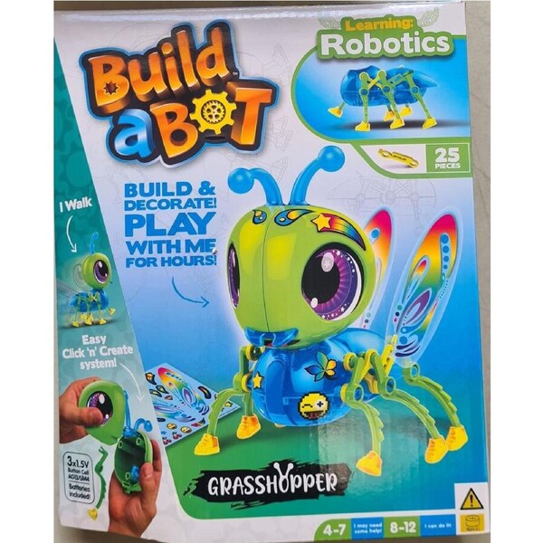 Build A Bot Grasshopper S.T.E.M Learning: Robotics
