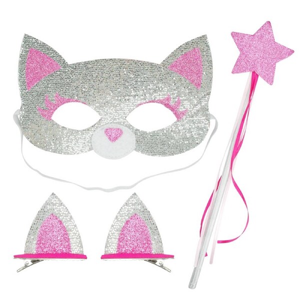 Dress Up Play Set-Silver Cat