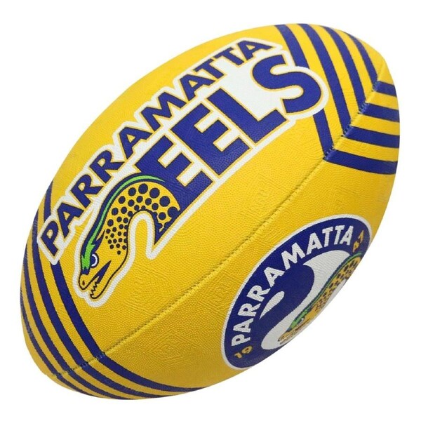 NRL 2025 Supporter Football - Paramatta Eels - Ball - Size 5