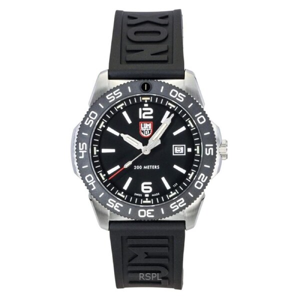 Luminox Pacific Diver Swiss Made Quartz Diver's XS.3121.1 Men's Watch Rubber Strap Black Dial 200M