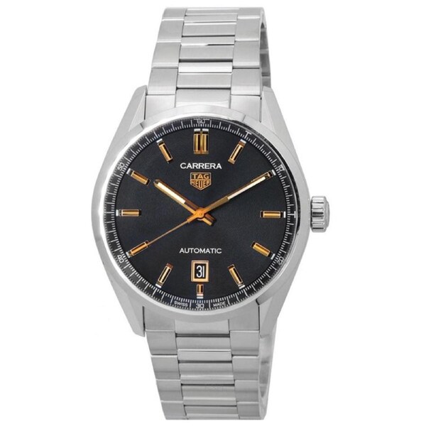 TAG Heuer Carrera Swiss Made Automatic WBN2113.BA0639 Mens Watch Stainless Steel Black Dial 100M