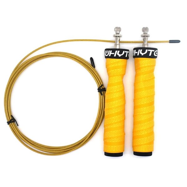 Pro Crossfit Jump Rope - Ball Bearings, Weighted for Sports Training