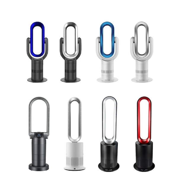 ANGELO Bladeless Fan Cooler Heater Remote Control Airflow Osciallation Air Purification 9hr Timer 2IN1/3IN1 Home G