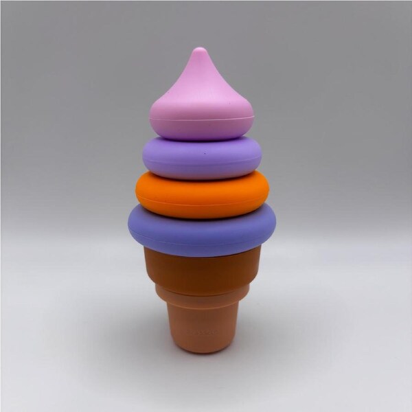 Milk Addict Silicone Ice Cream Stacker