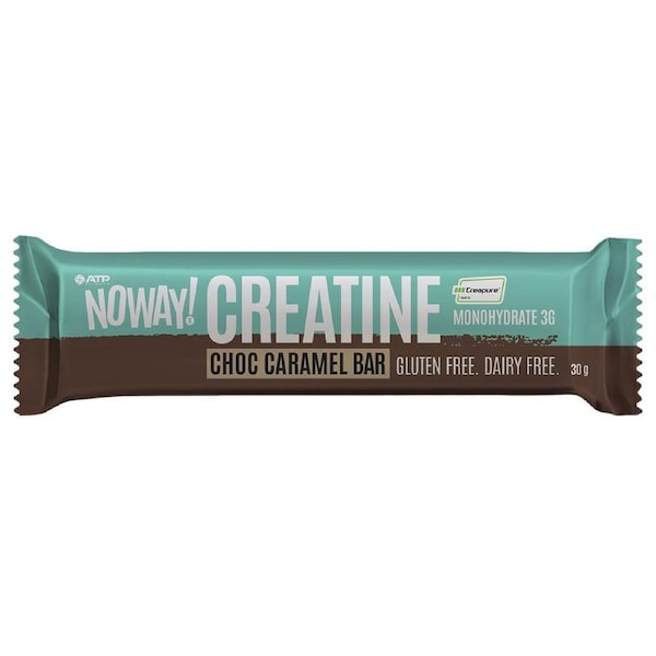 ATP Science Noway Creatine Monohydrate Bar Caramel Choc 30g