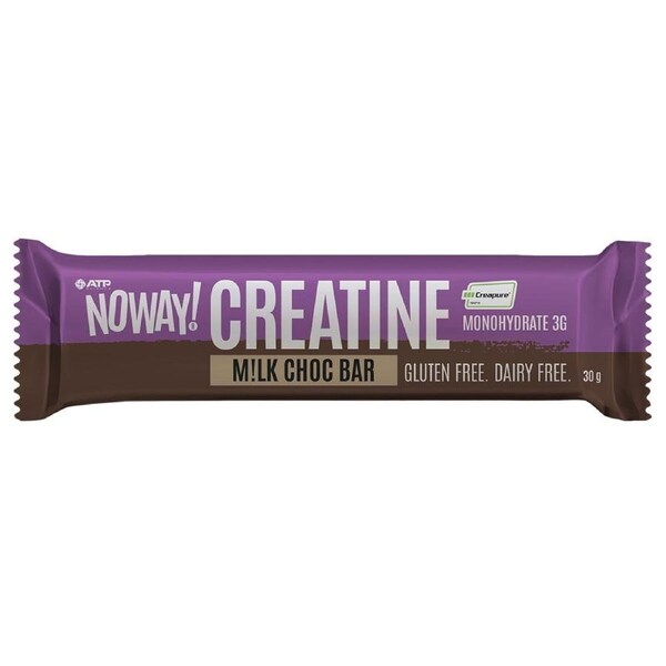 ATP Science Noway Creatine Monohydrate Bar Milk Choc 30g